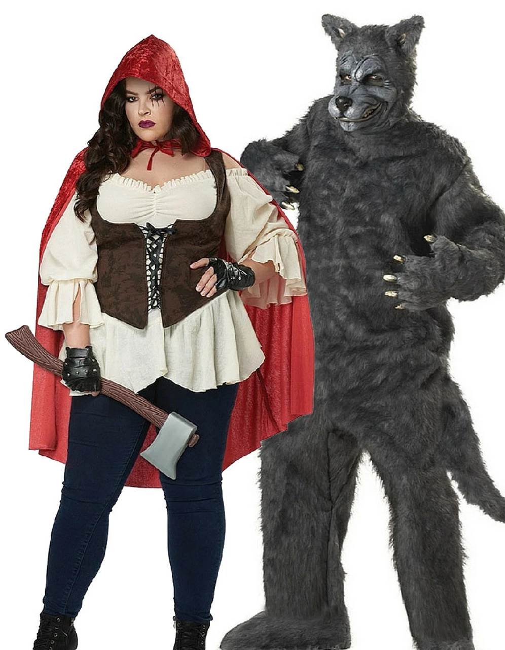 Red Riding Hood Couple Plus 3 Red Riding Hood Couple Plus