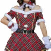 Christmas Plaid Women Costume -Disney Sales SMQ779Ez 31257.1653599128