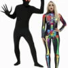 Colorful Skeleton Family Costume -Disney Sales Scary Skeleton2 29092.1658243503