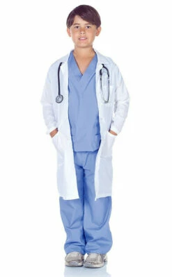 Doctor Scrubs Lab Coat Costume