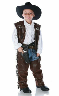 Cowboy Chaps Boy Costume
