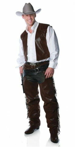 Cowboy Vest And Chaps