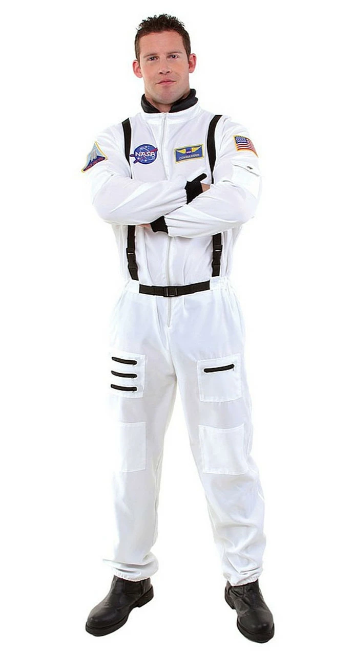 Astronaut White Costume 3 Astronaut White Costume