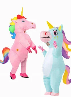 Unicorn Inflatable Couple Costume