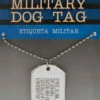 Military Dog Tags -Disney Sales ama847861z 67175.1592267788