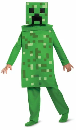 Minecraft Creeper Child Costume