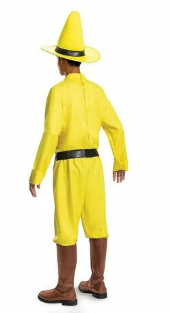 Curious George In The Yellow Hat Adult Costume -Disney Sales api3zf675 65747.1648503516