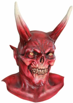 The Red Devil Latex Mask