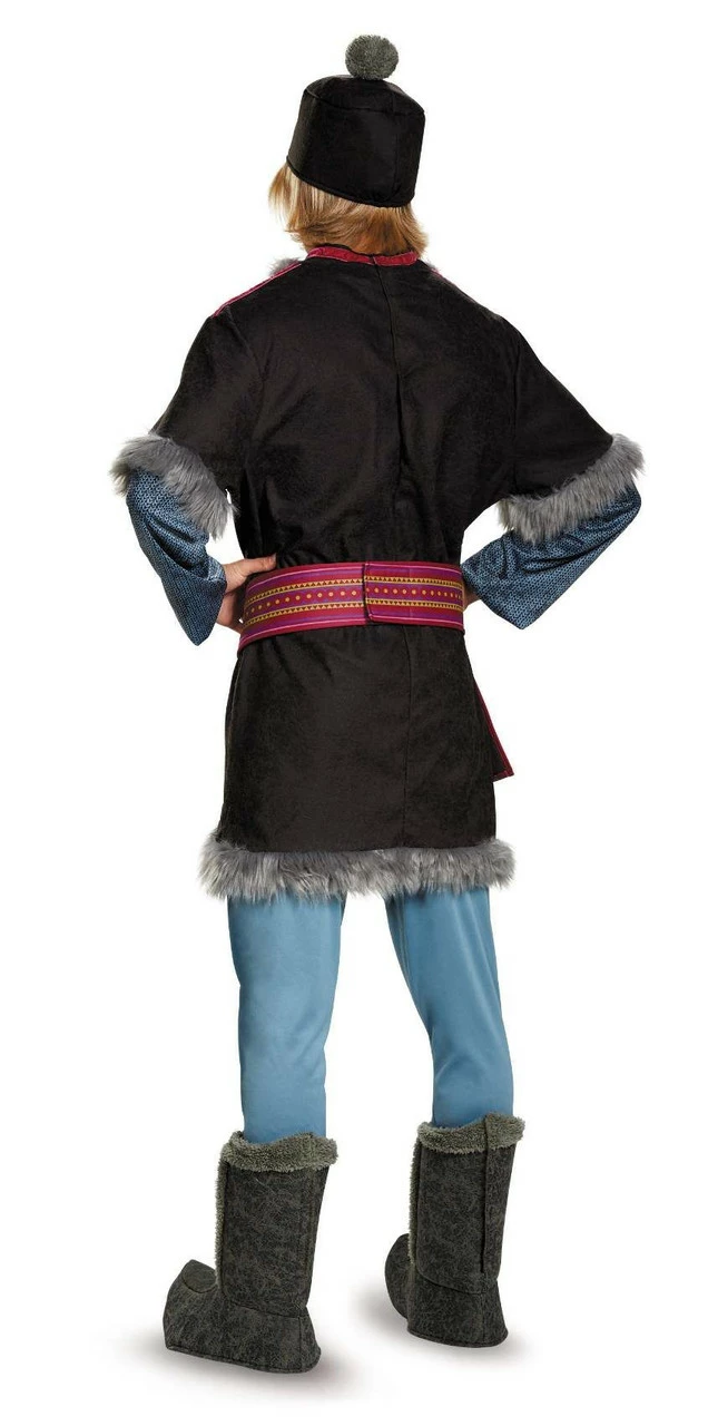 Frozen Kristoff Deluxe Men Costume 4 Frozen Kristoff Deluxe Men Costume - Image 2