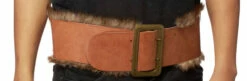 Viking Belt Leatherlike With Faux Fur