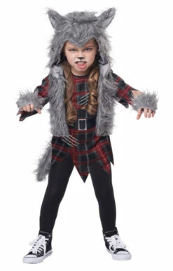 Wee Wolf Girls Costume