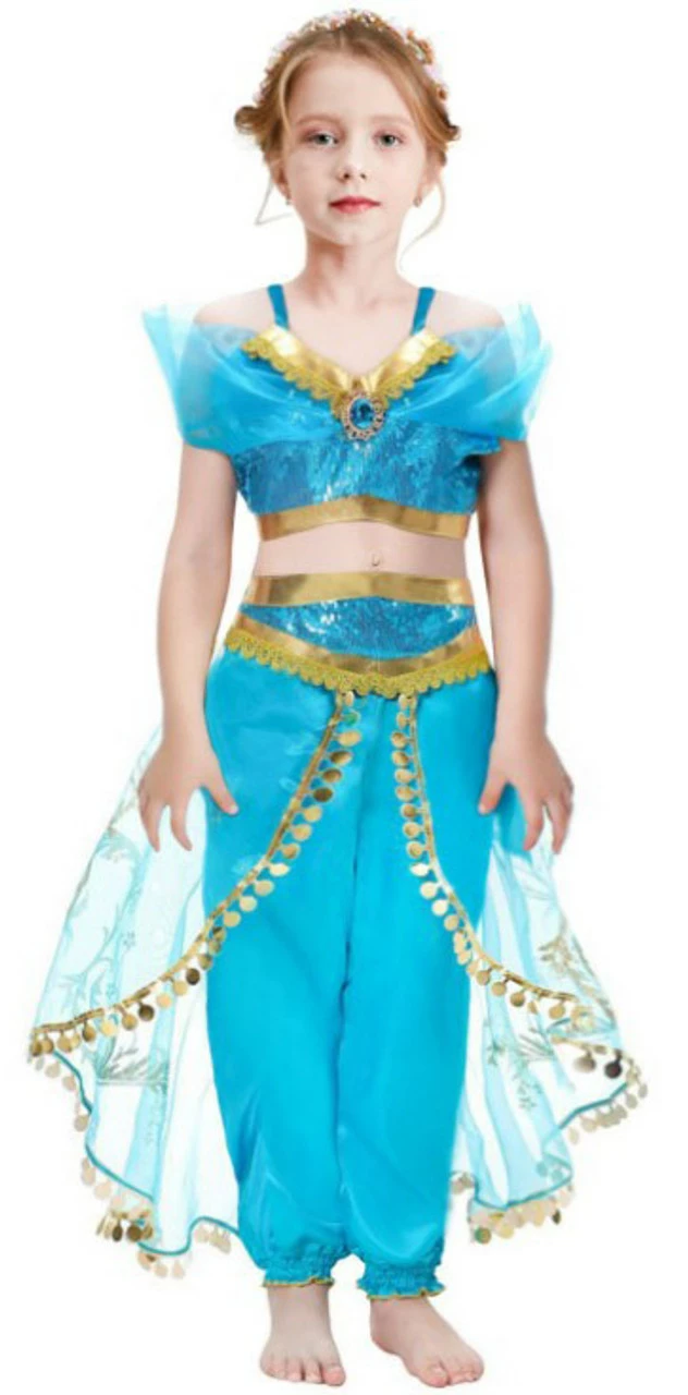 Aladdin's Princess Jasmin Girl Costume 3 Aladdin's Princess Jasmin Girl Costume