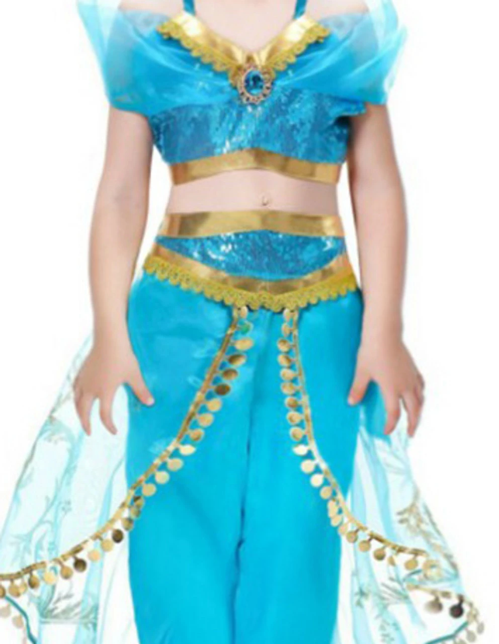 Aladdin's Princess Jasmin Girl Costume 4 Aladdin's Princess Jasmin Girl Costume - Image 2