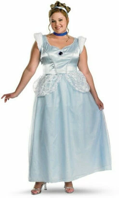 Plus Cinderella Princess Costume