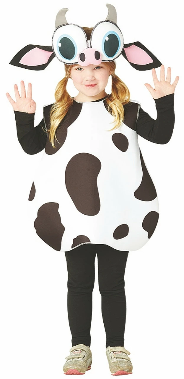 Big Eyed Cow Kids Costume 3 Big Eyed Cow Kids Costume
