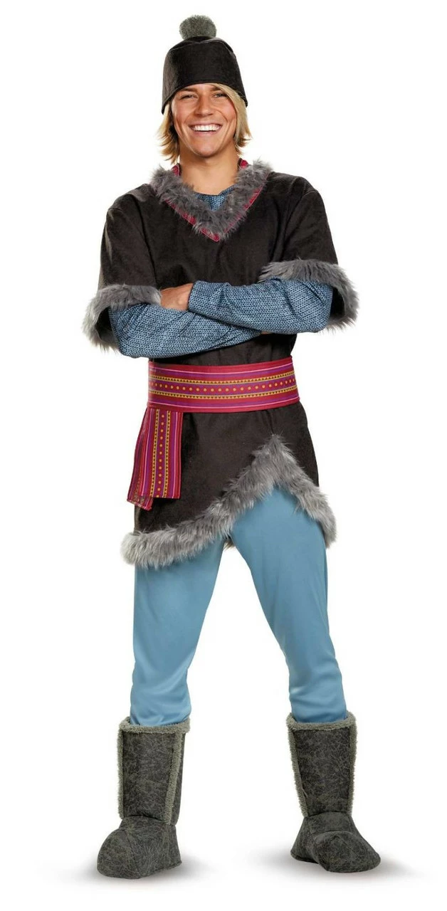 Frozen Kristoff Deluxe Men Costume 3 Frozen Kristoff Deluxe Men Costume