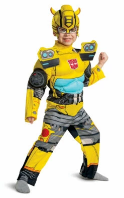 Bumblebee Transformers Muscle Costume