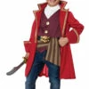 Captain Pirate Toddler Boy Costume