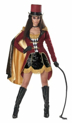 Dazzling Ringmaster Woman Costume