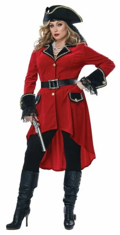 High Seas Pirate Womens Plus Costume