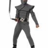 Grey Stealth Ninja Child Costume -Disney Sales c504z 10224.1592259416