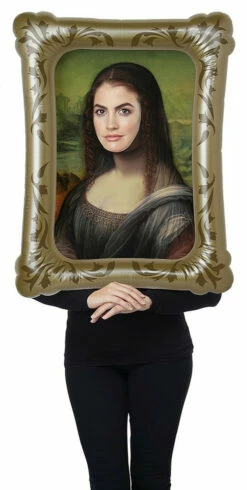 Mona Lisa Frame Woman Costume