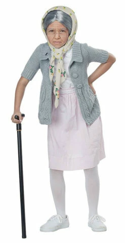 Old Lady Grandma Babushka Girl Accessories