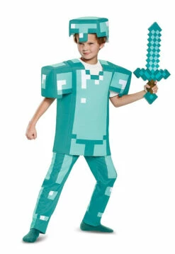 Minecraft Armor Boy Costume