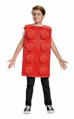 Lego Red Brick Boys Costume