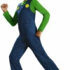 Super Mario Luigi Classic Costume -Disney Sales d73692z 30027.1592307949