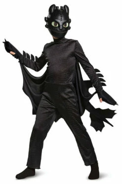 How To Train Dragon 3 Toothless Child Costume