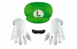 Super Mario Mario Bros Luigi Child Accessory Kit