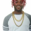 Red Rapper Wig With Red Braids -Disney Sales f24954z 68240.1592310179