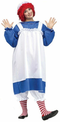 Raggedy Ann Woman Costume