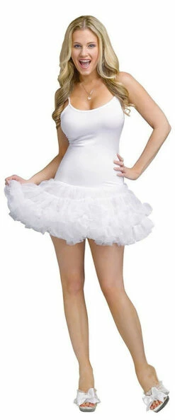 White Pettidress