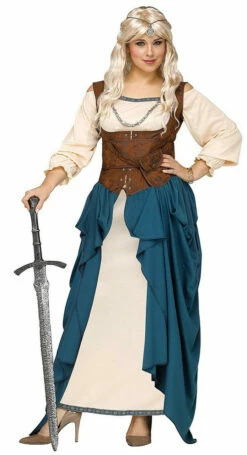 Viking Queen Woman Plus Costume
