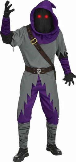 Fortnite Inspired Raven Mage Fade In Out Man Costume