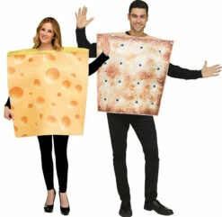 Cheese & Cracker Adult Costume