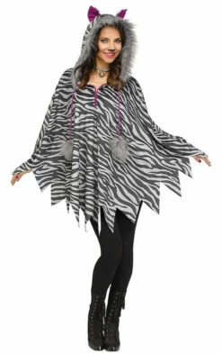 Cat Poncho Woman Costume