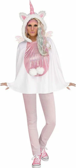 Unicorn Poncho Woman Costume