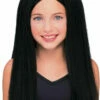 Long Black Wig Child -Disney Sales fn 66464 long black gilrs halloween costume wig 700 64557.1671654773