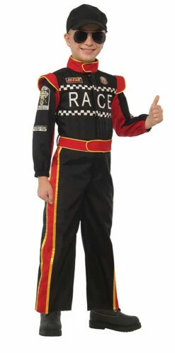 Car Racing Pilot Kids Costume