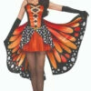 Lady Butterfly Woman Costume -Disney Sales fn78464z 83725.1592311621