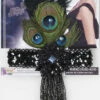 Black Flapper Headband