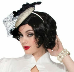 1940's Hat With Blue Veil