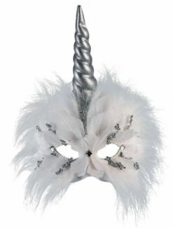 Feathered Unicorn Mask