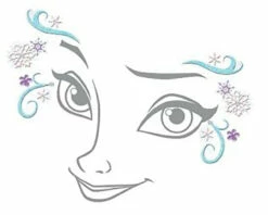 Frozen Elsa Face Decal