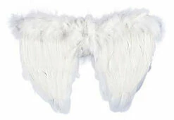 White Feather Deluxe Wings 14"