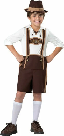 Bavarian Guy Child Costume