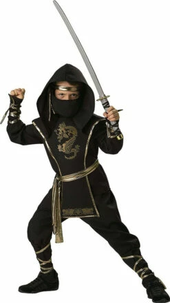 Ninja Warrior Boy Costume